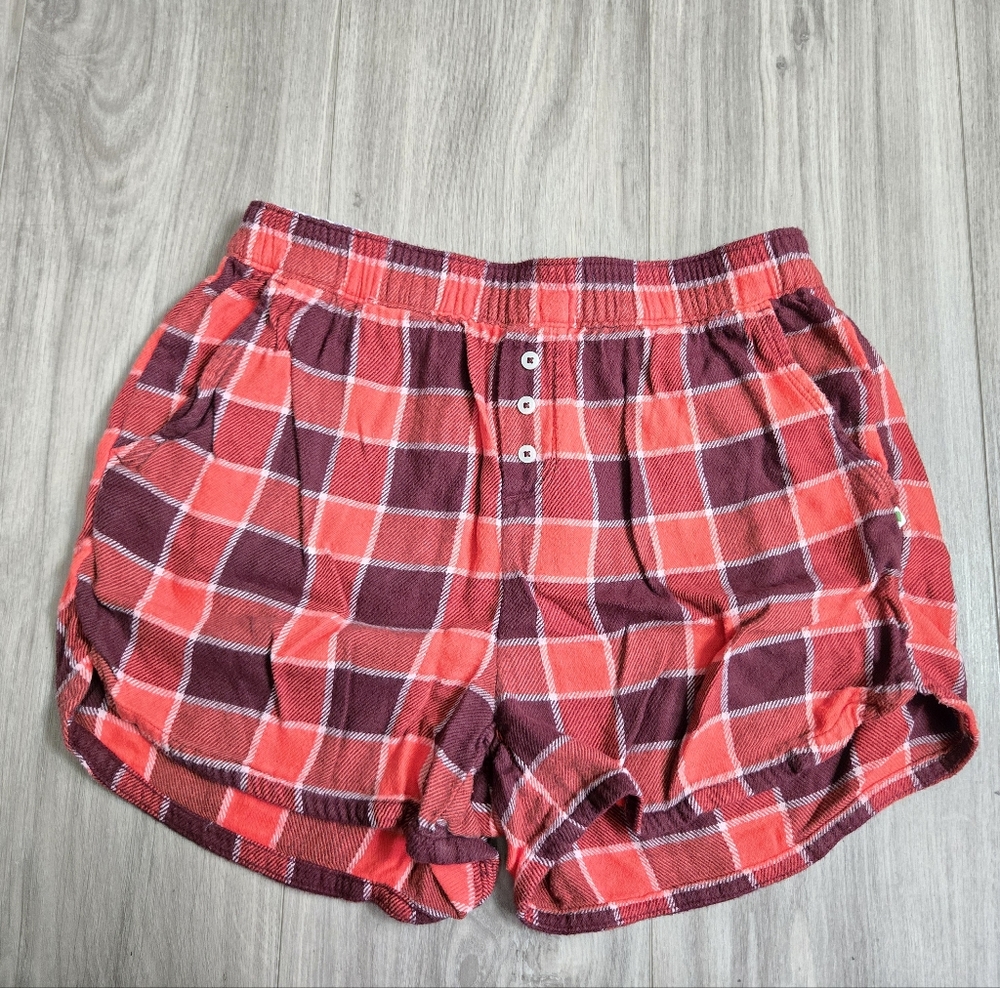 Aerie Flannel Pajama Shorts